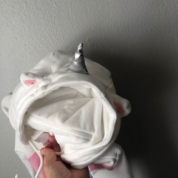 Cubcoats unicorn hoodie that converts into a unicorn stuffed animal. SO CUTE - Picture 12 of 13